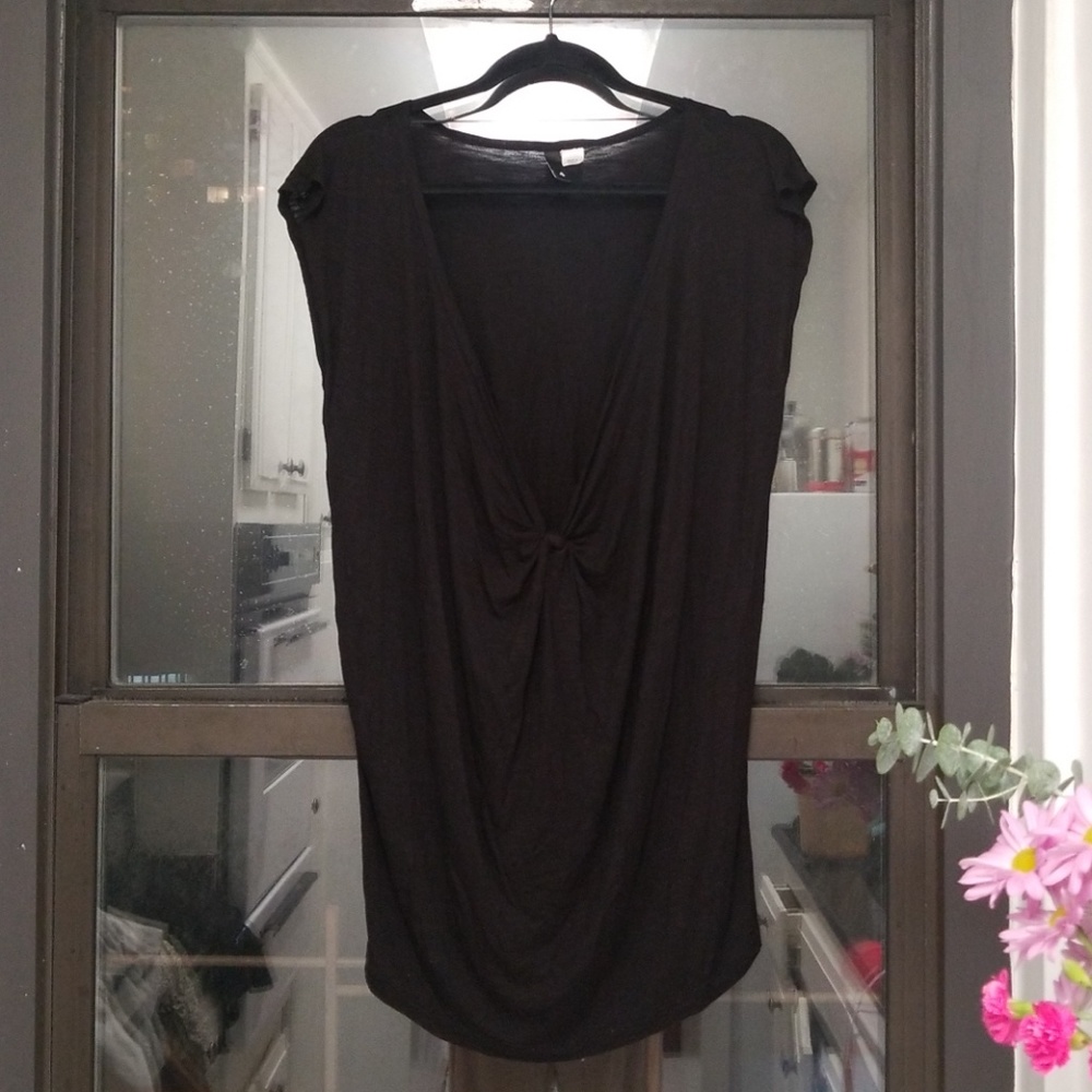 H&M Black Tunic/Beach Cover-Up